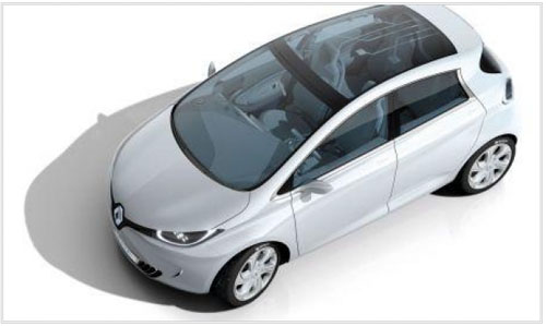 Электрический Renault Zoe будет запущен в конце 2012 года