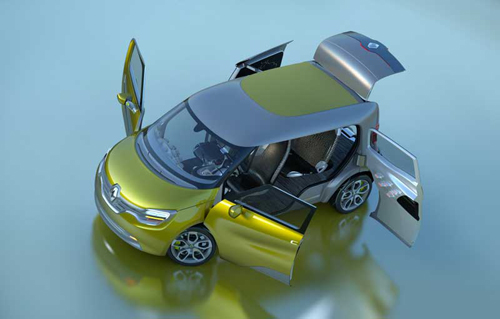 Подробная информация о концепт-каре Renault Frendzy
