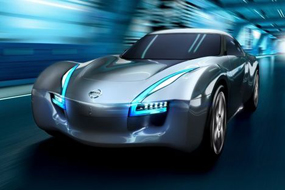 Nissan построил электрический спортивный автомобиль