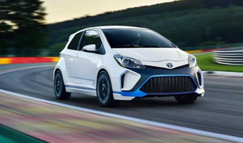 Официально представлена гибридная концепция Toyota Yaris R